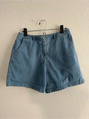 Westbound Women's Mid-Rise Denim Shorts - Light Blue